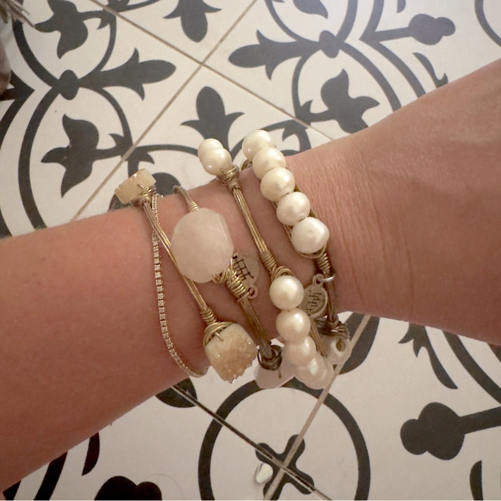 4 bourbon and bow ties bangles